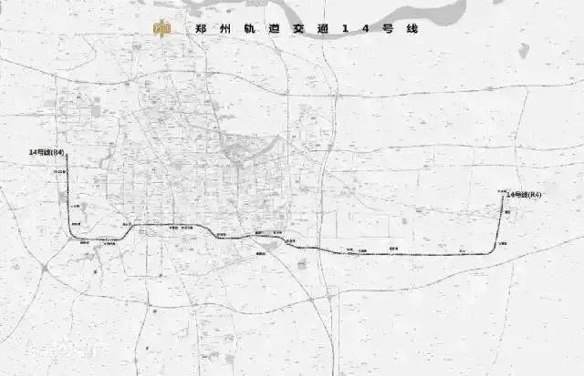 郑州地铁14号线最新线路图及站点详解