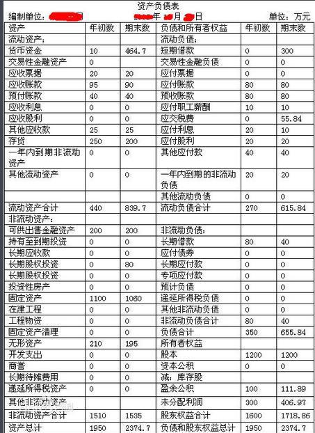 最新资产负债表版本，全面透视企业财务状况